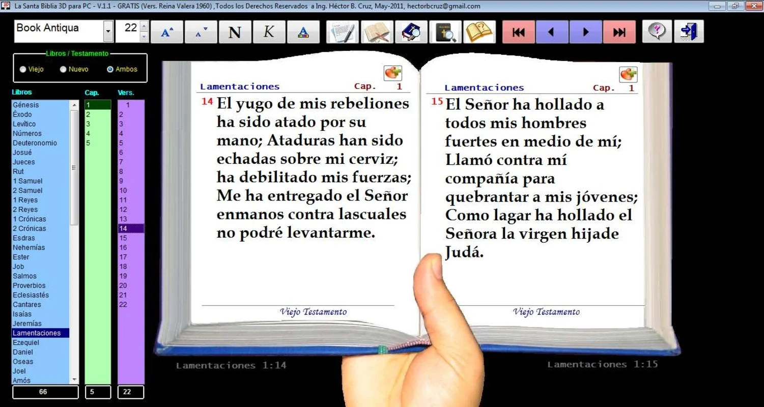 La Santa Biblia En 3D for Windows - Immersive Bible Experience