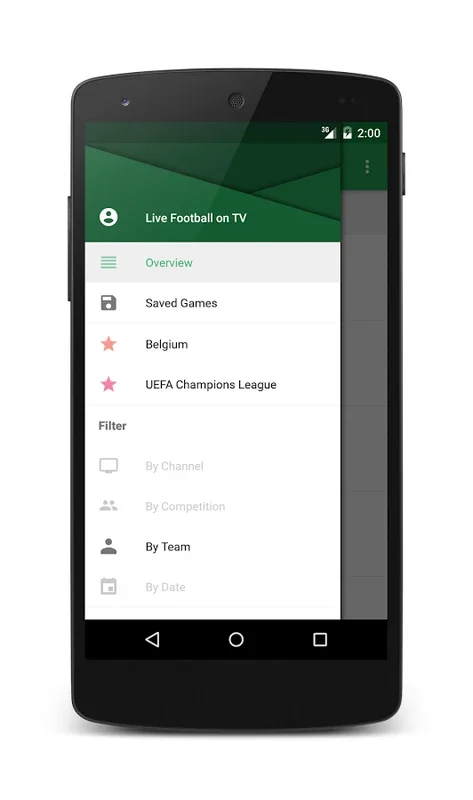 Live Football on TV for Android - UK's Ultimate Football Guide