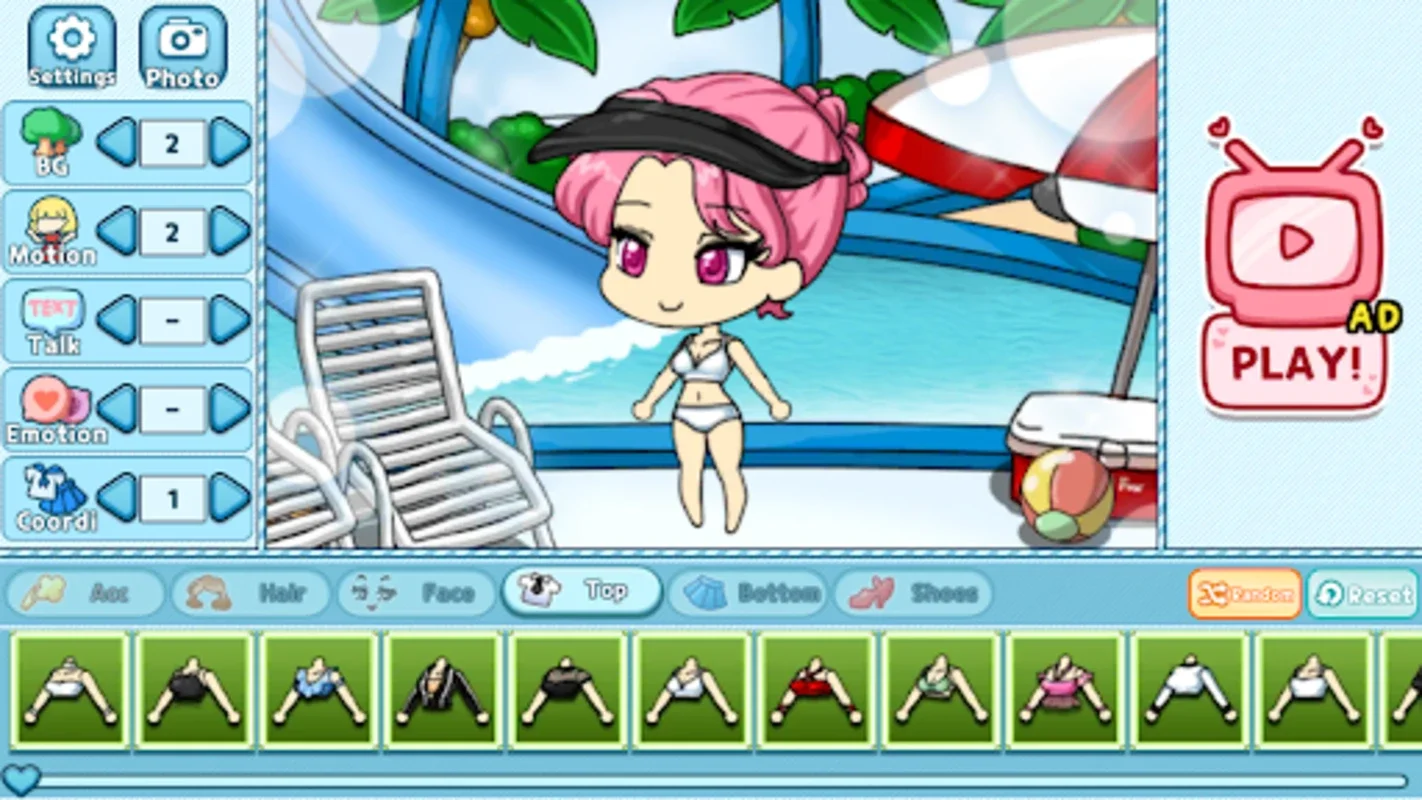 WaterPark Pretty Girl: dressup for Android - Unleash Creativity