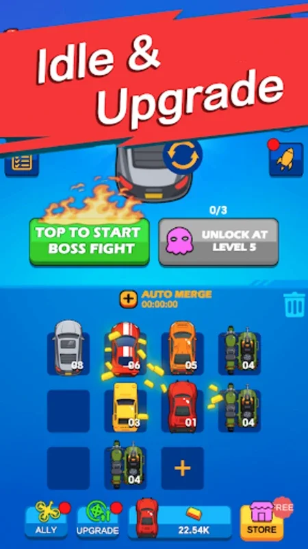 Merge & Fight: Chaos Racer for Android - Intense Car Combat