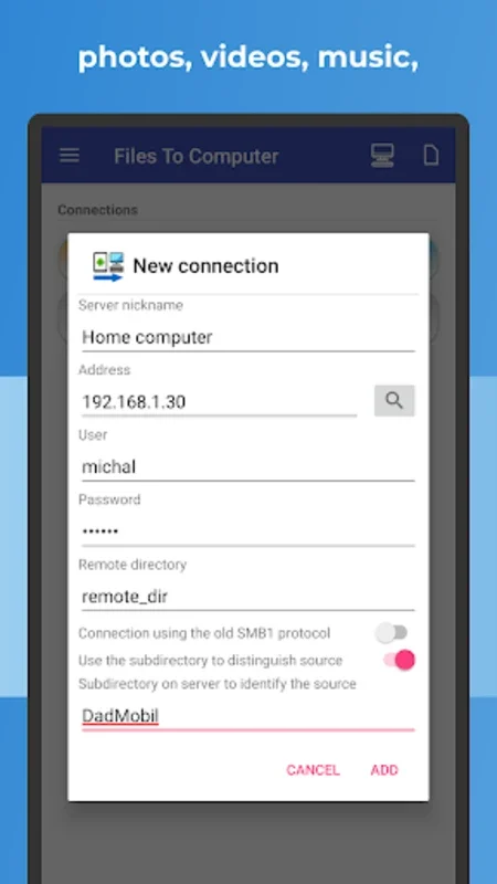 Files To Computer for Android - Streamline Your File Transfer