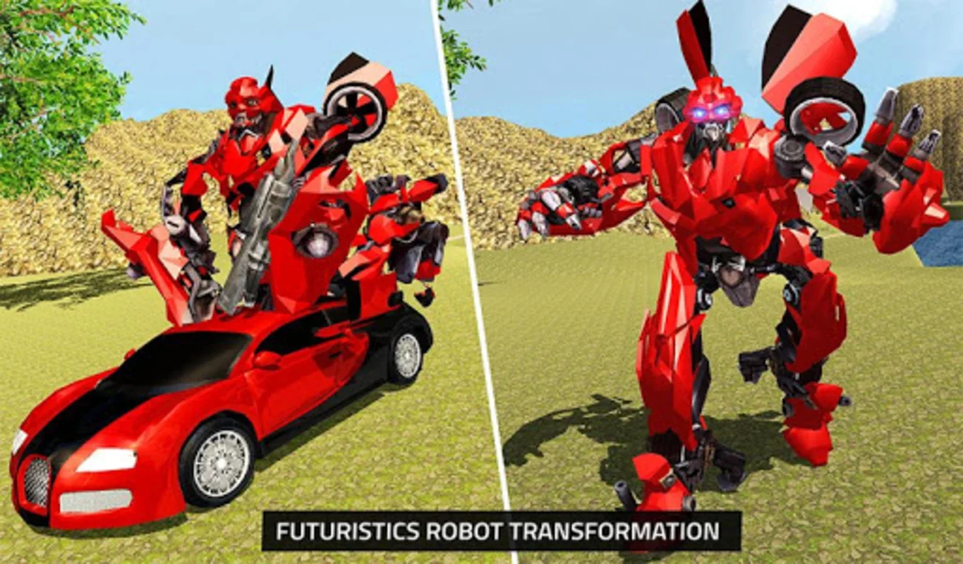 US Robot Transform Car: Android's Exciting Robot Transport Game