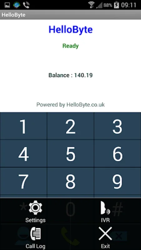 HelloByte for Android - Make VoIP Calls Effortlessly