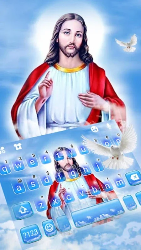 Jesus Lord Theme for Android - Customize Your Keyboard