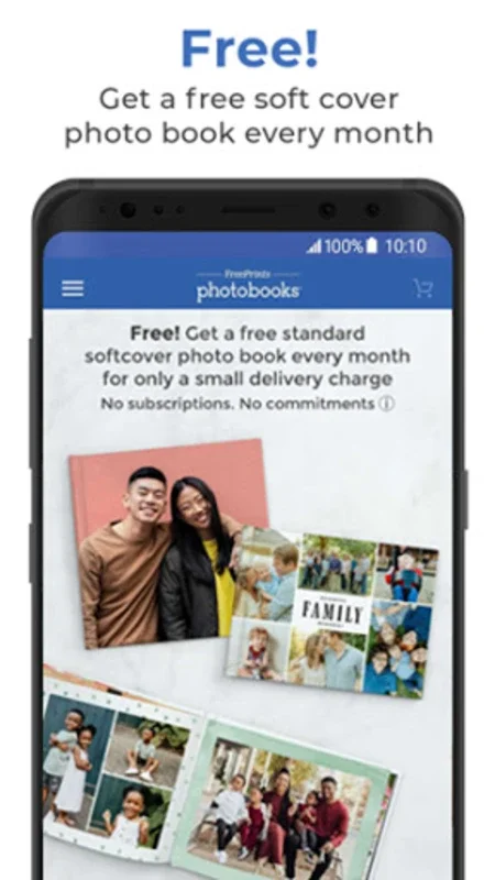 Photobooks for Android - Free Monthly Photo Book Offer