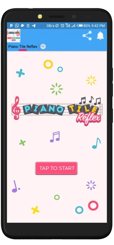 Piano Tile Reflex for Android - Test Your Reflexes