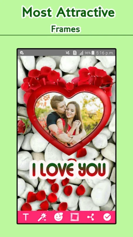 I Love You Photo Frames for Android - Free Download from AppHuts