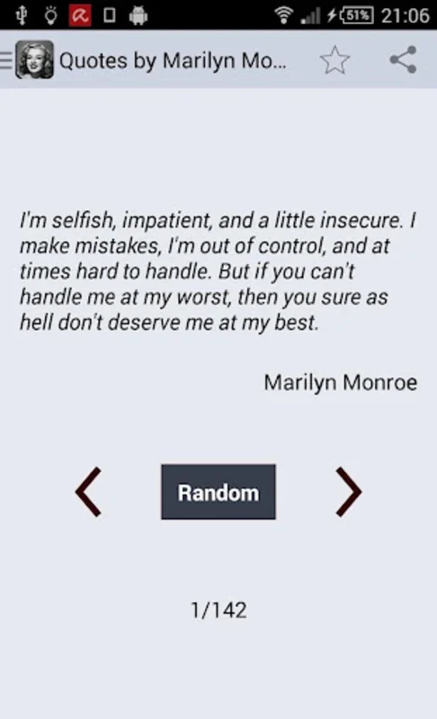 Quotes by Marilyn for Android - Explore Monroe's Wisdom