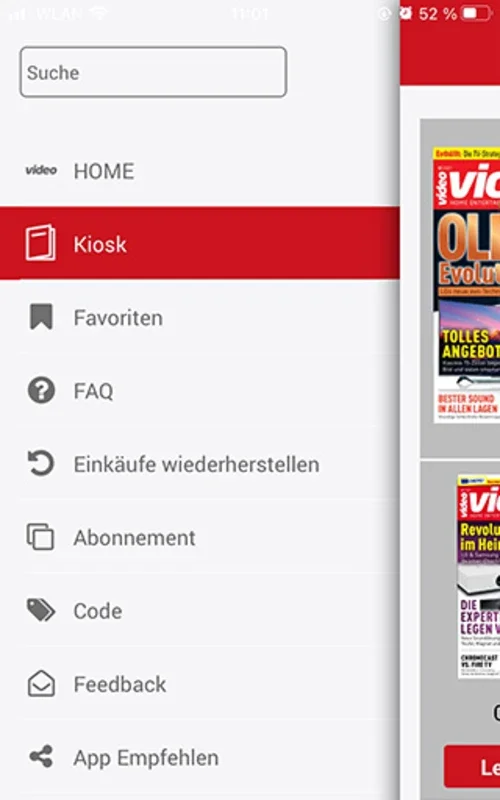 video Magazin for Android: Home Entertainment Insights