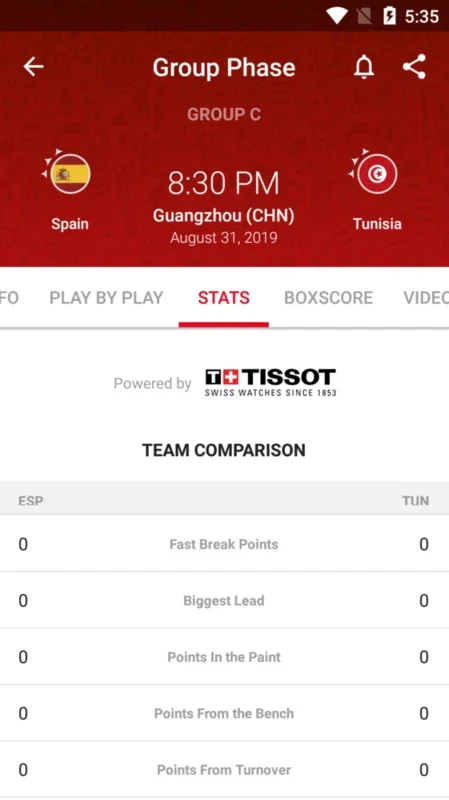 FIBA Basketball World Cup 2019 for Android - Stay Updated