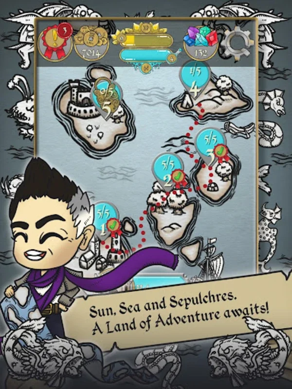 Glyph Quest Chronicles for Android - Engaging Adventure