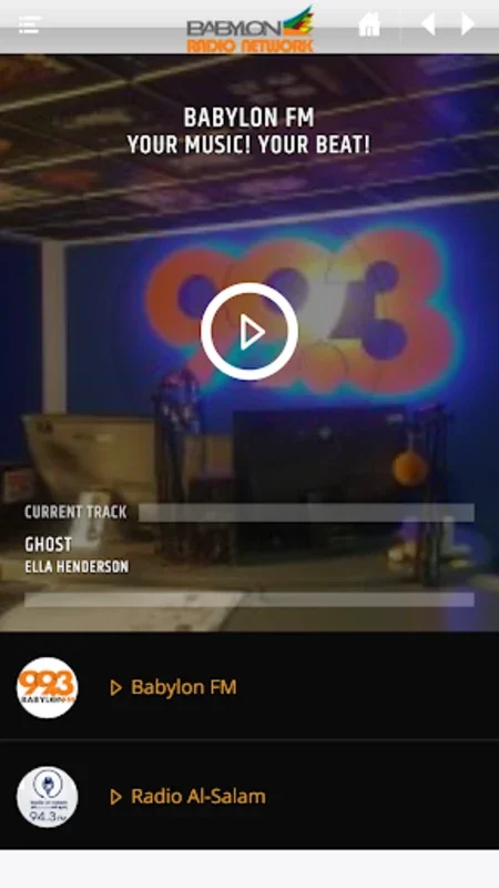 BABYLON FM for Android - Unique Music Experience