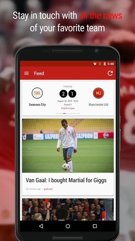 Manchester Live — United fans for Android - Stay Connected with Your Team