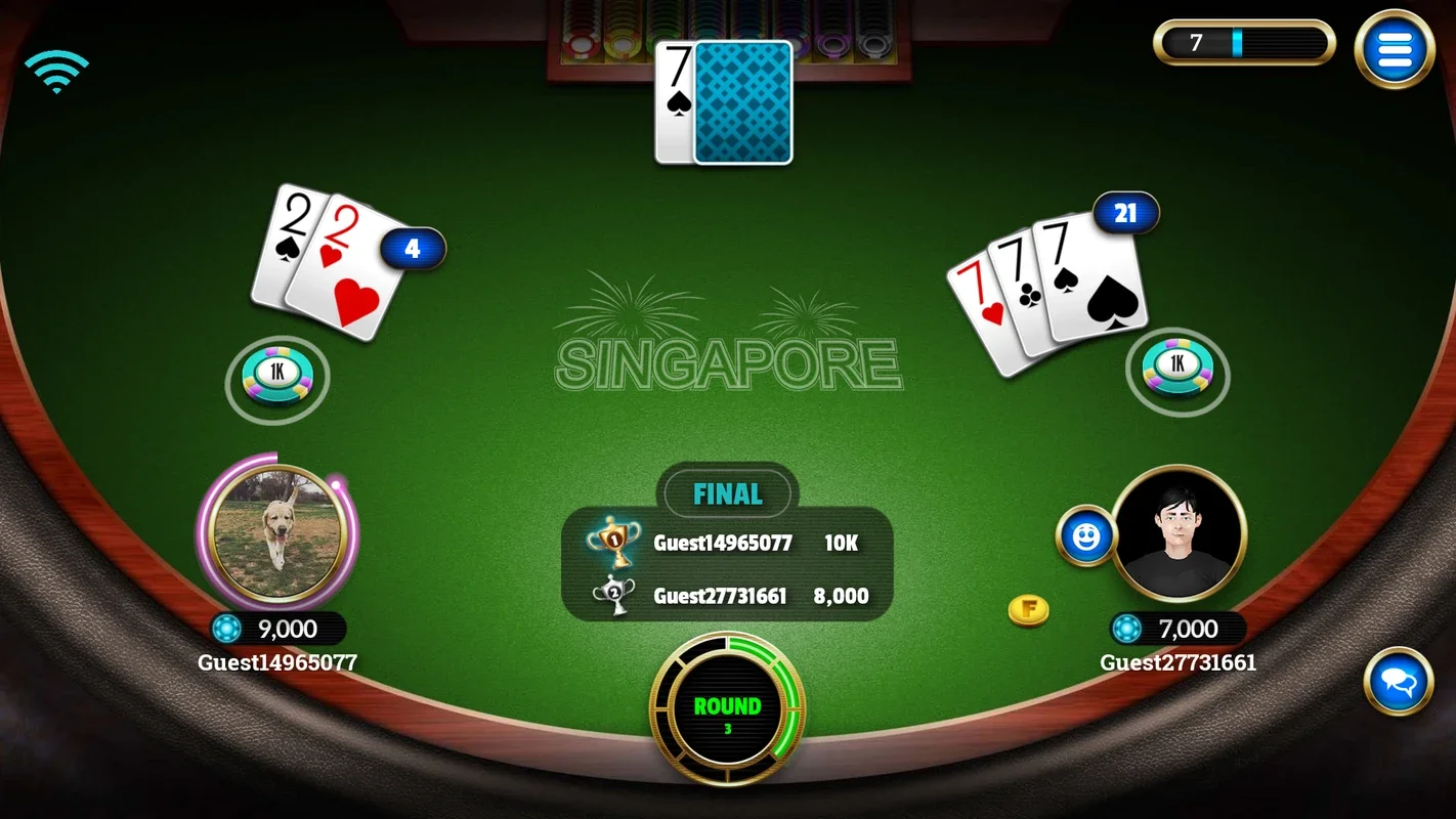 BlackJack 21 for Android: Intense Blackjack Competition