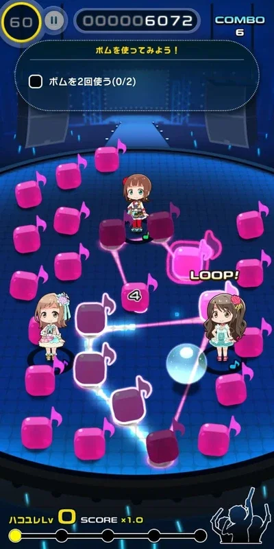 The Idolmaster Poplinks for Android - Engaging Gameplay