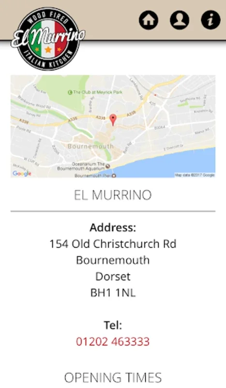 El Murrino for Android: Easy Dining with Personalized Options