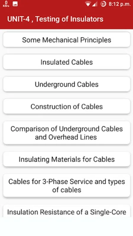 Elements Of Power Systems for Android - Comprehensive Study Aid