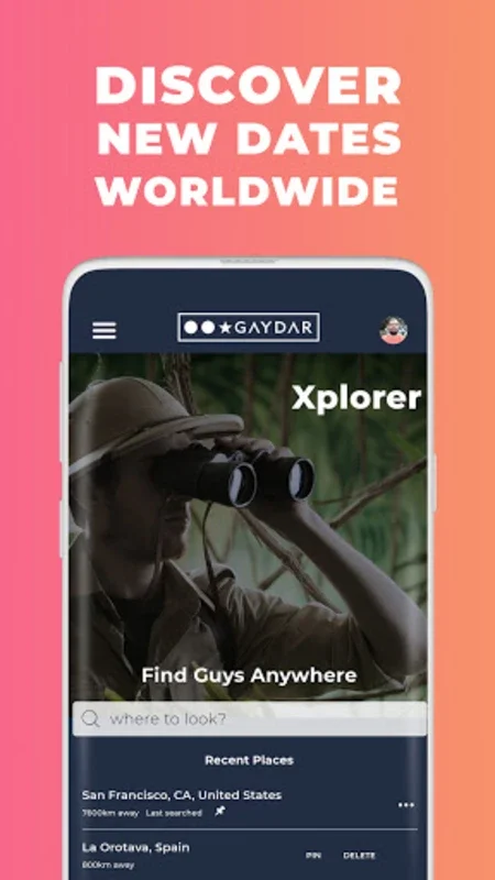 Gaydar for Android: Find Meaningful Connections