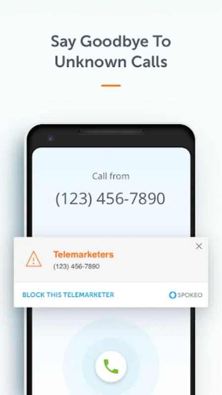 Spokeo - Identify Unknown Call for Android: Block Unwanted Calls