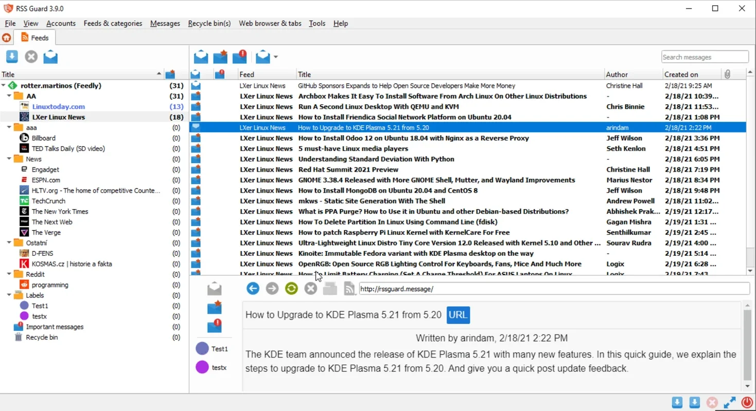 RSS Guard for Windows: Streamline Your RSS Feed Management