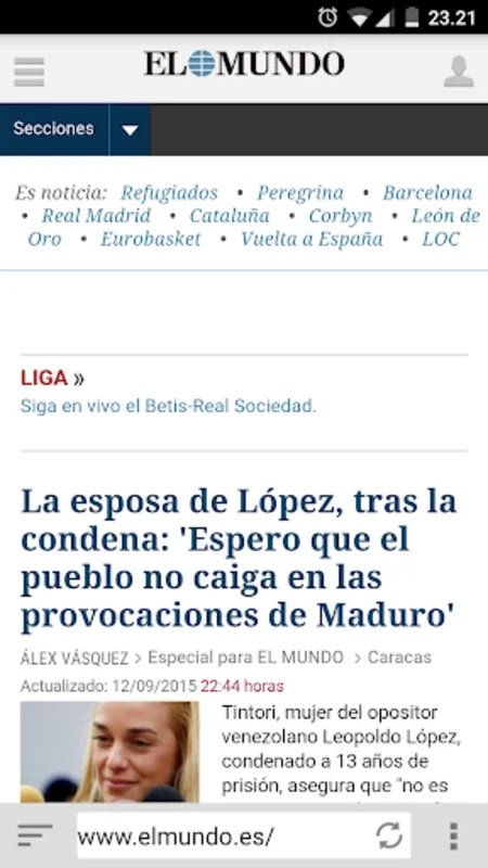 Prensa de España for Android: Customizable News Experience