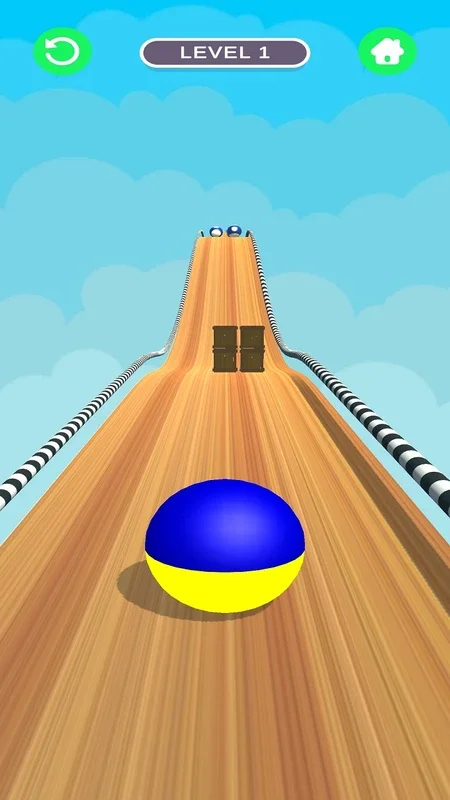 Sky Ball Rush for Android - Thrilling Ball Rolling