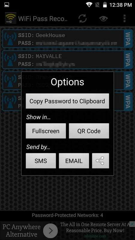 FREE WiFi Password Recovery for Android - No Downloading Needed