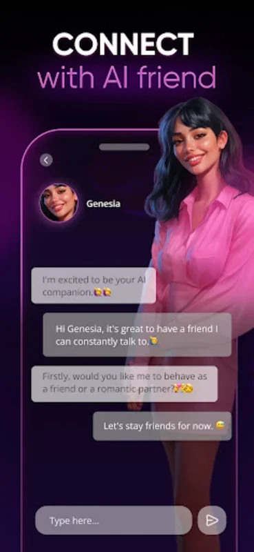 Genesia AI: Virtual Companion for Android - No Downloading Needed