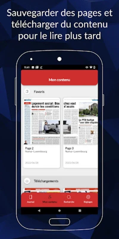 DH Journal + for Android: Comprehensive News App