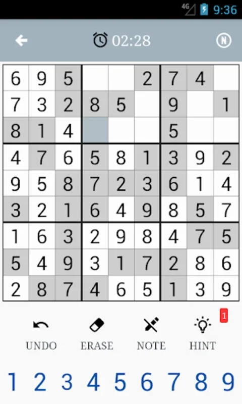 Sudoku for Android - Enhance Puzzle-Solving Skills