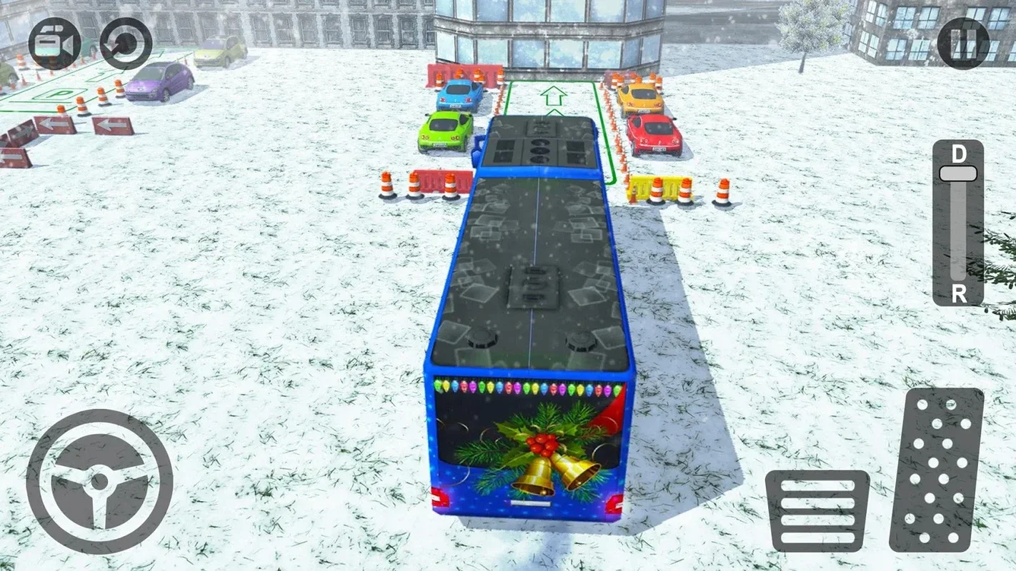 Snow Bus Parking Simulator 3D for Android - Test Your Skills