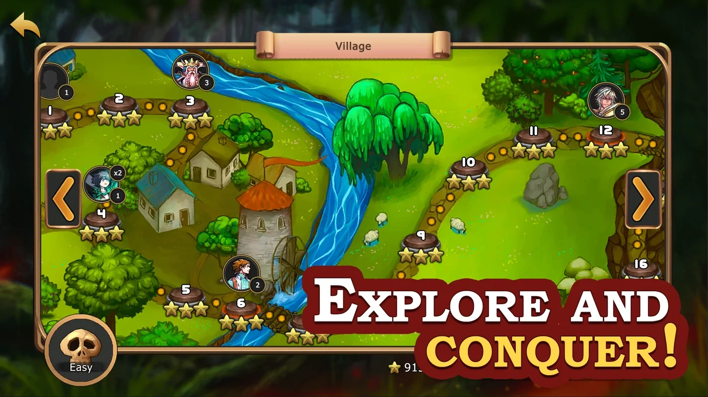 Elder Heroes for Android: Strategic RPG Adventure