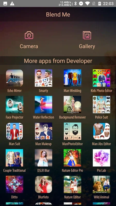 Blend Me Photo Mixture for Android - Transform Your Photos