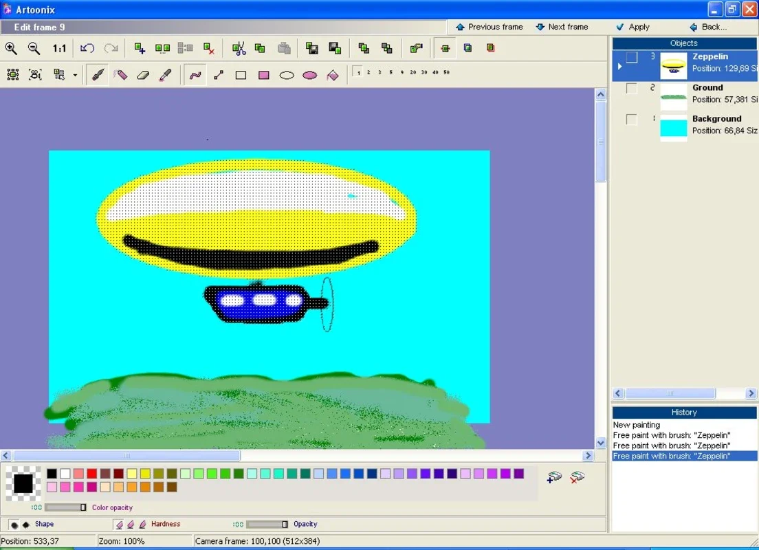 Artoonix for Windows - Create Cartoon Animations Easily