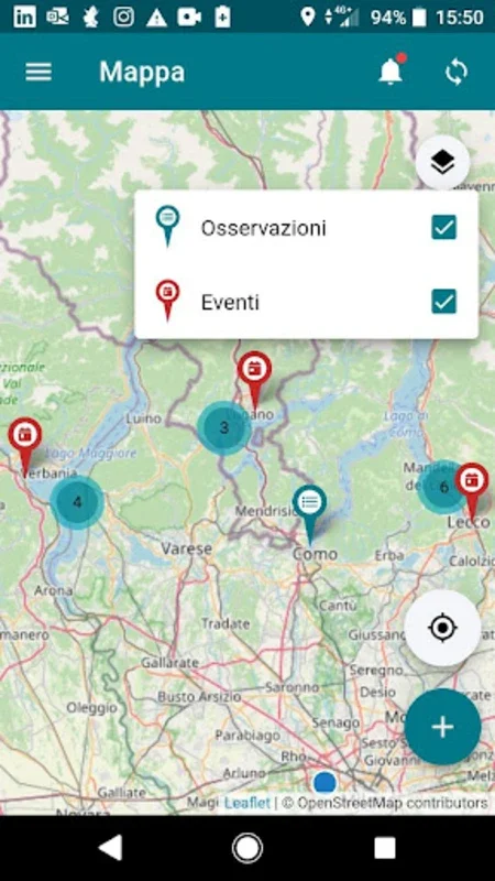 SIMILE - Monitoraggio Laghi for Android: Protect Subalpine Lakes