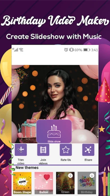 Birthday Video Maker for Android - Download the APK from AppHuts