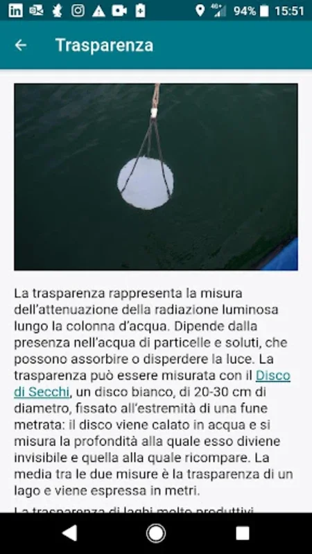 SIMILE - Monitoraggio Laghi for Android: Protect Subalpine Lakes