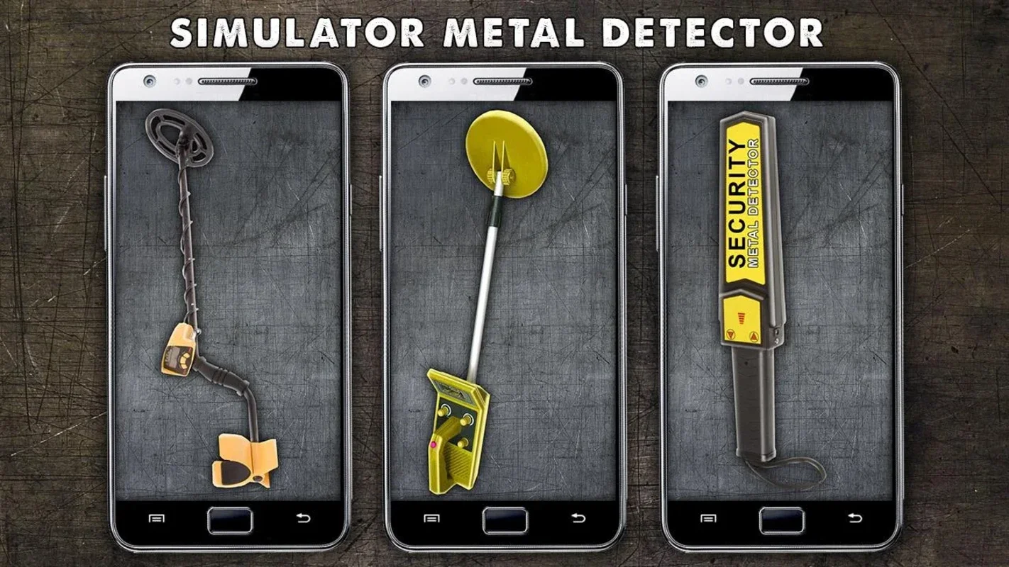 Simulator Metal Detector for Android - Fun Prank App