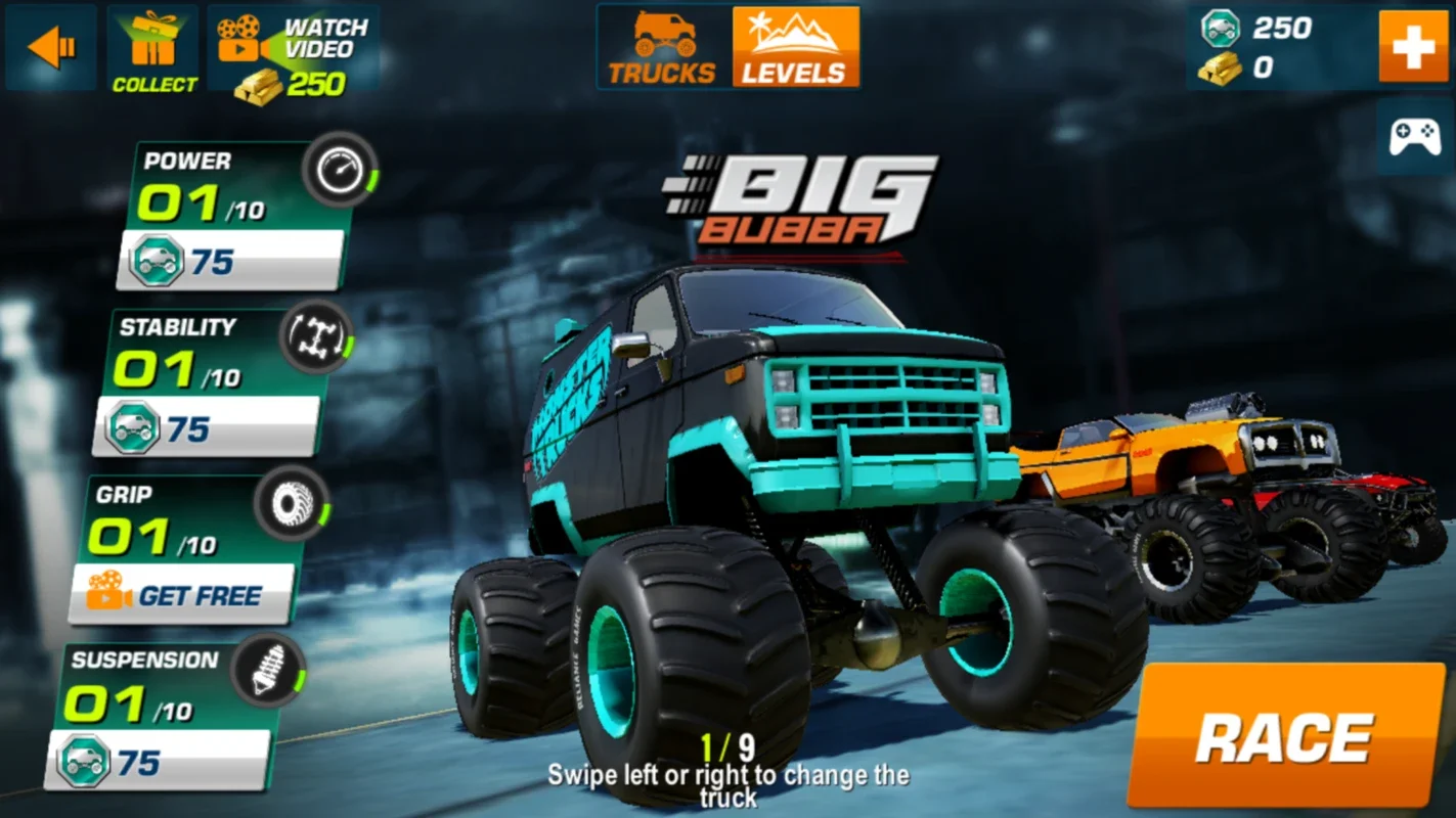 Monster Trucks Racing for Android - Thrilling Races