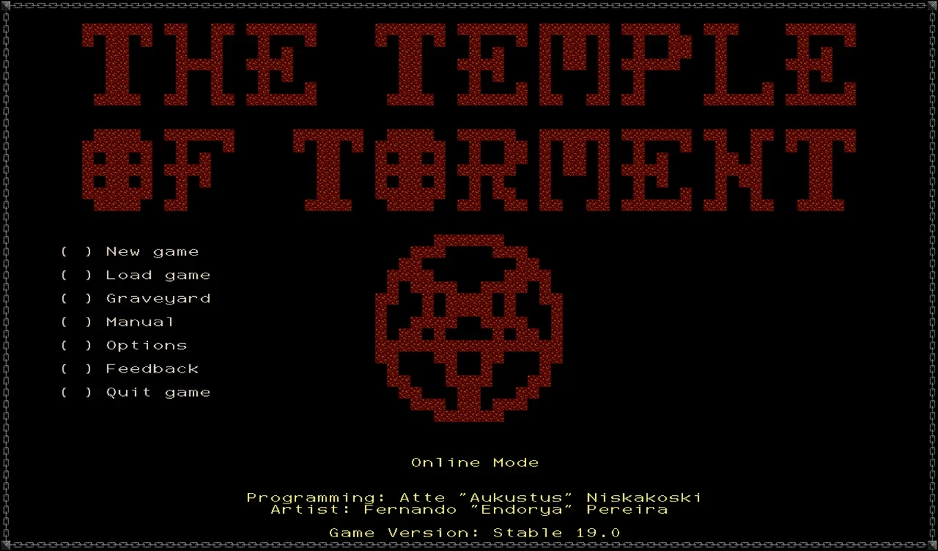 The Temple of Torment for Windows - An Open-World Roguelike