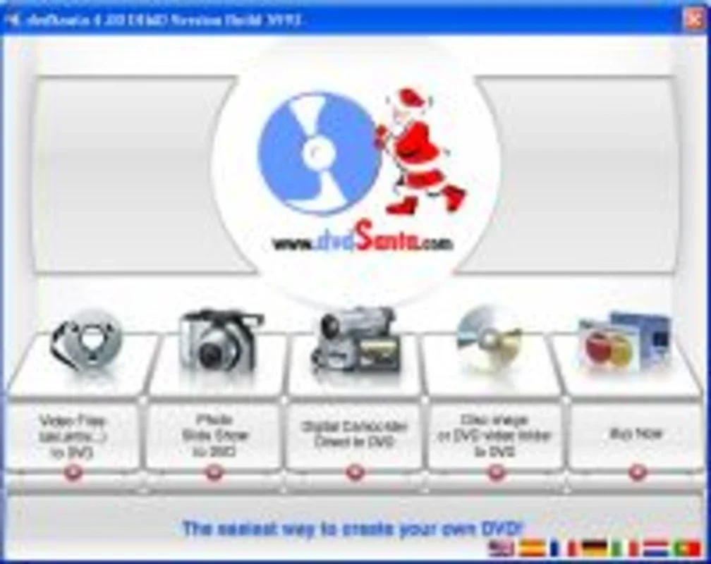 DVDSanta for Windows - Powerful DVD Video Creation