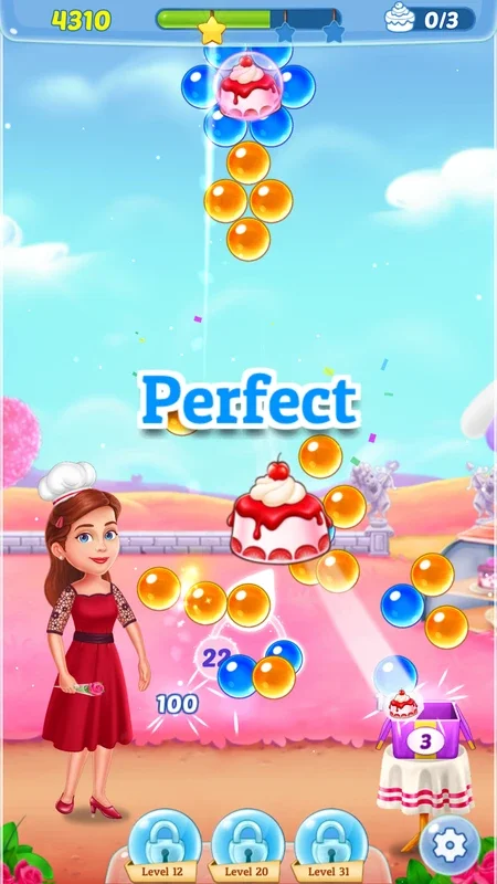 Pastry Pop Blast - Bubble Shooter for Android - No Downloading Needed