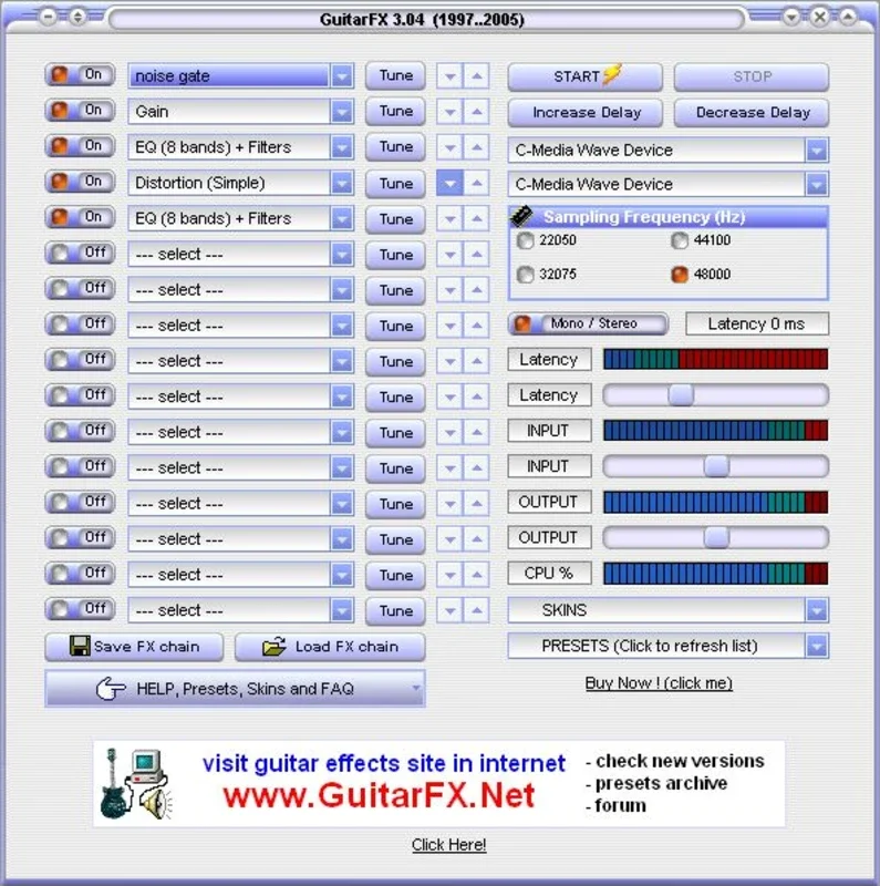 GuitarFX for Windows - Free Download from AppHuts