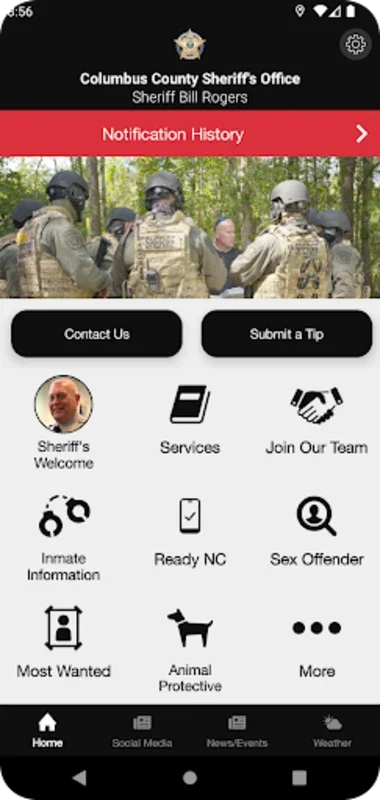 Columbus County Sheriff for Android - Stay Informed