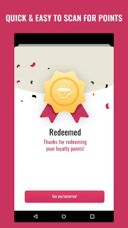 Really Awesome Coffee Loyalty for Android - Simplify Coffee Rewards