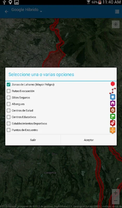 Riesgos Rumiñahui for Android: Ensuring Volcano Safety