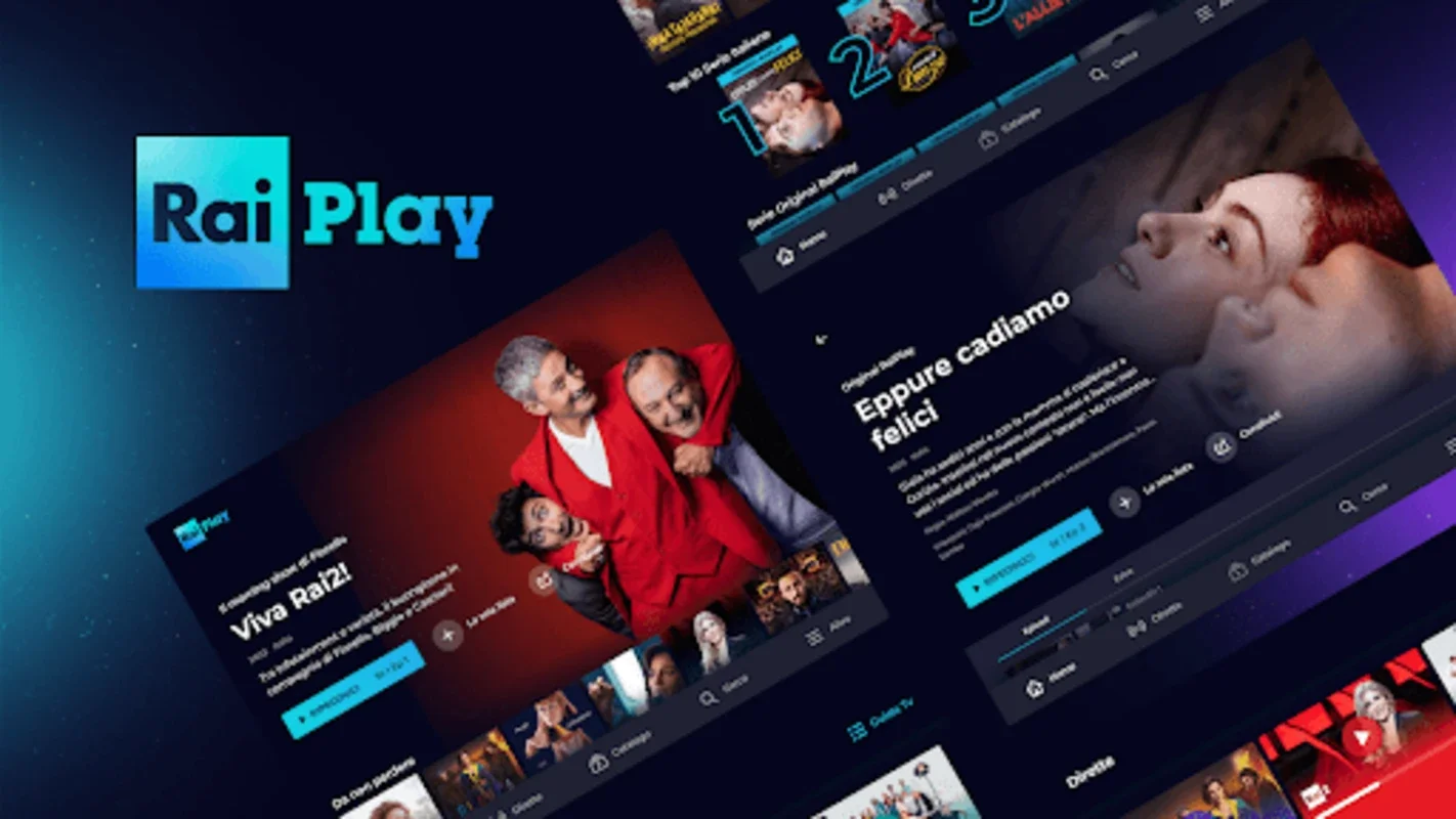 RaiPlay (Android TV): Stream Diverse Italian Content