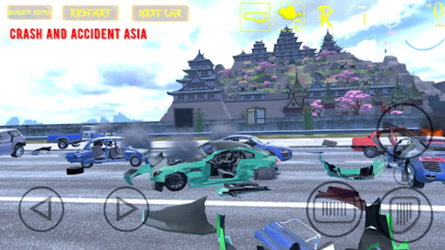 Crash And Accident Asia for Android - An Open-World Car Crash Adventure