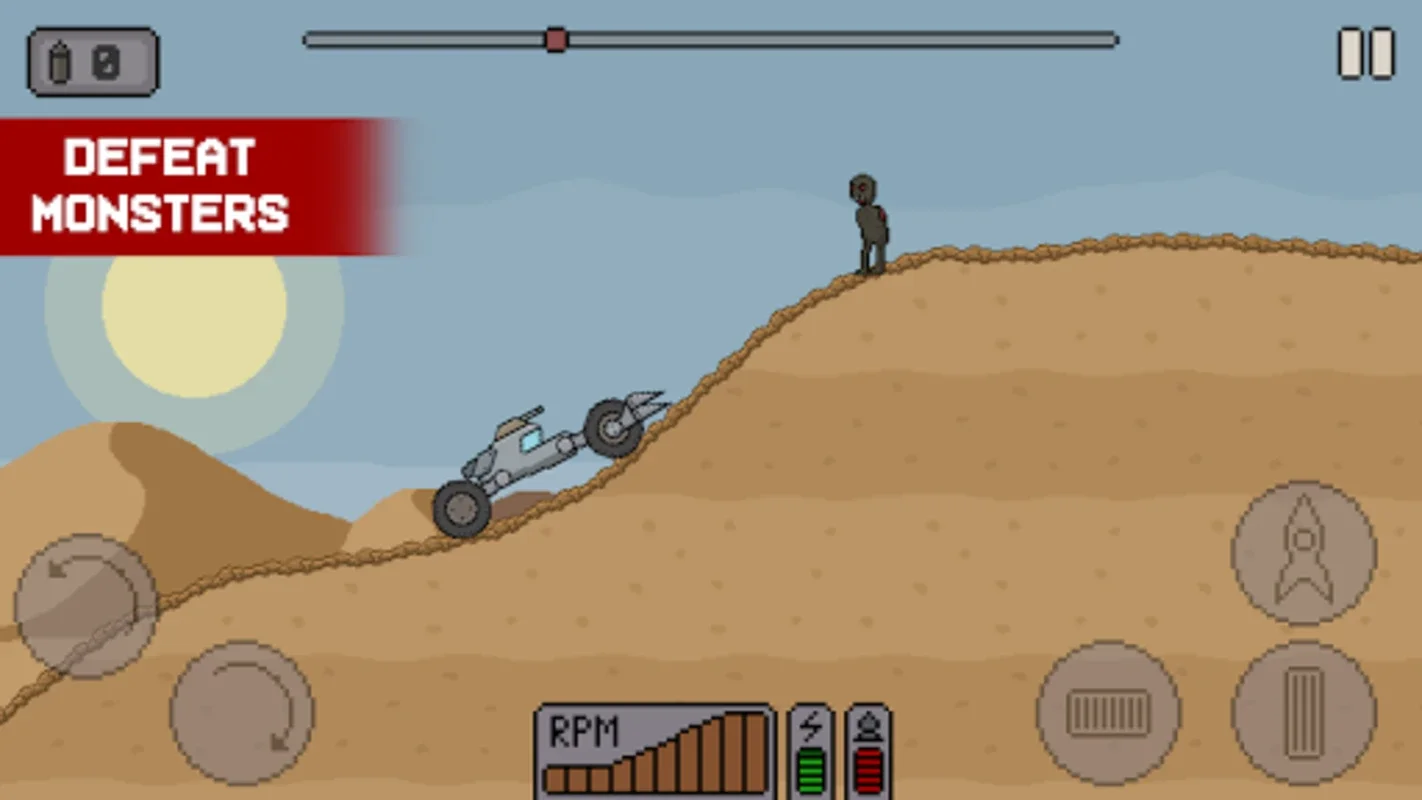 Death Rover: Space Zombie Race for Android - Intense Space Thrills