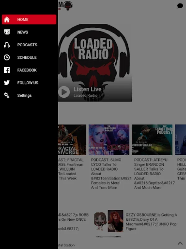 Loaded Radio for Android - Diverse Radio Content